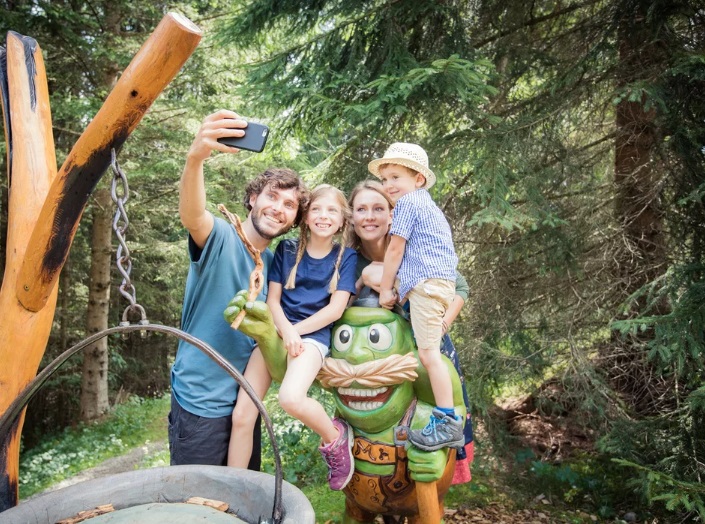 Adventure trail Moosle’s Magische Bos in Lermoos