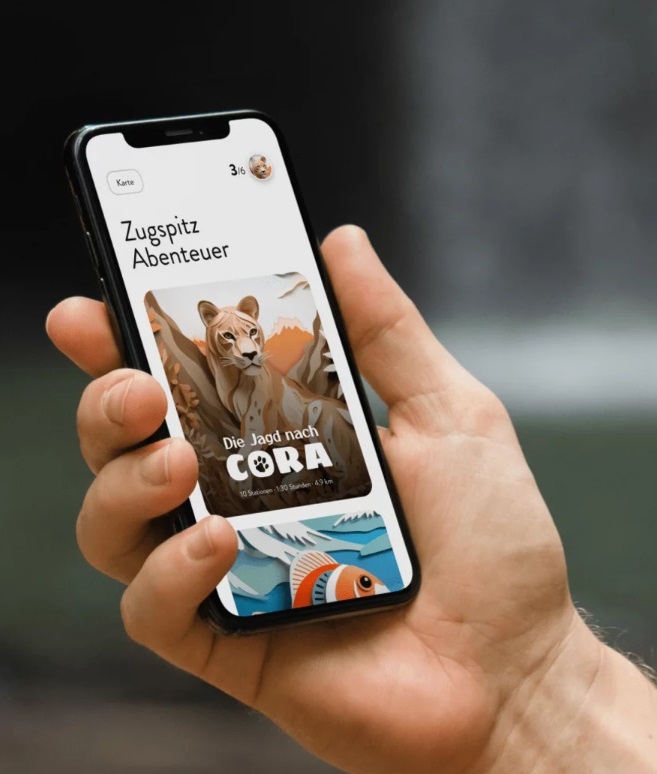 Alle digital adventure trails in 1 app